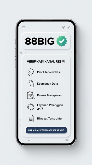 Tampilan kanal resmi 88big
